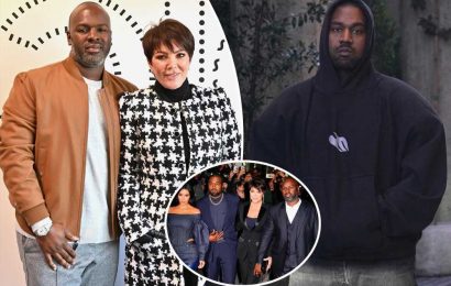 Kanye West calls out ‘godless’ Corey Gamble, praises ‘hero’ Kris Jenner
