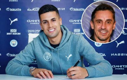 Man Utd 'were repeatedly urged to sign Joao Cancelo by Gary and Phil Neville' but opted against transfer