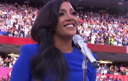 Mickey Guyton Sings National Anthem at Super Bowl LVI — Watch and Grade It