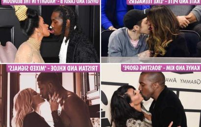 Most awkward celebrity kisses EVER, including Kate Beckinsale and Pete Davidson’s tongue fest