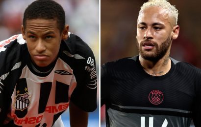 Neymar reveals Real Madrid tried to sign him when he was 10 but the Brazilian QUIT his trial after feeling homesick