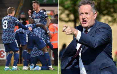 Piers Morgan pinpoints Arsenal's three 'big problems' but hails 'rearguard win by 10-man Arsenal' over Wolves