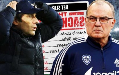 Premier League next manager sacked: Odds slashed on Antonio Conte and Marcelo Bielsa overnight, Tottenham boss favourite