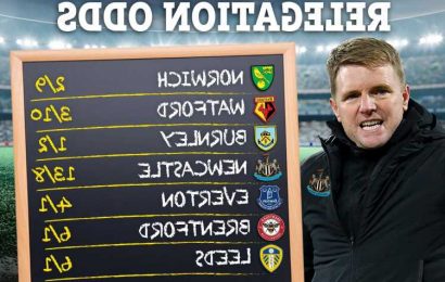 Premier League odds: Newcastle no longer odds-on to go down after deadline day signings