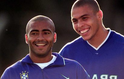 Ronaldo claims 'motherf***er' Romario took him partying until 5am to tire him out and steal place in Brazil starting XI