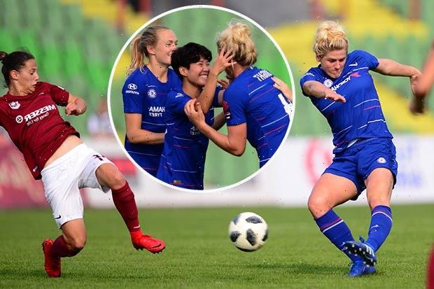 SFK 2000 Sarajevo women 0 Chelsea women 5: Emma Hayes' side dominate in their opening Champions League clash in Bosnia