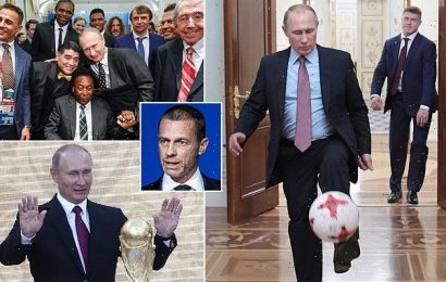 Strip the Champions League final from thug Vladimir Putin&apos;s hands