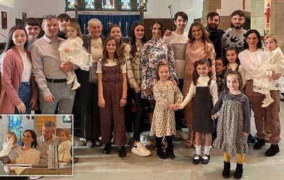 The two youngest Radford kids get christened on 22 Kids and Counting