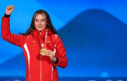 US-born Olympic freeskier Eileen Gu dodges questions about citizenship after winning gold for China