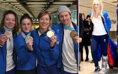 Winter Olympics 2018: Team GB touch down at Heathrow following with four of the five PyeongChang medallists there to enjoy the adulation