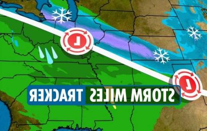 Winter Storm Miles 2022 path tracker LIVE – Snow & TORNADO threat halts flights in Chicago, Illinois as schools close