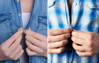 Woman are just discovering why their shirt buttons are on a different side to men – and it’s blowing their minds