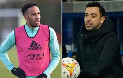 Xavi revealed Aubameyang was NOT a good fit for Barcelona two years before completing transfer for ex-Arsenal star