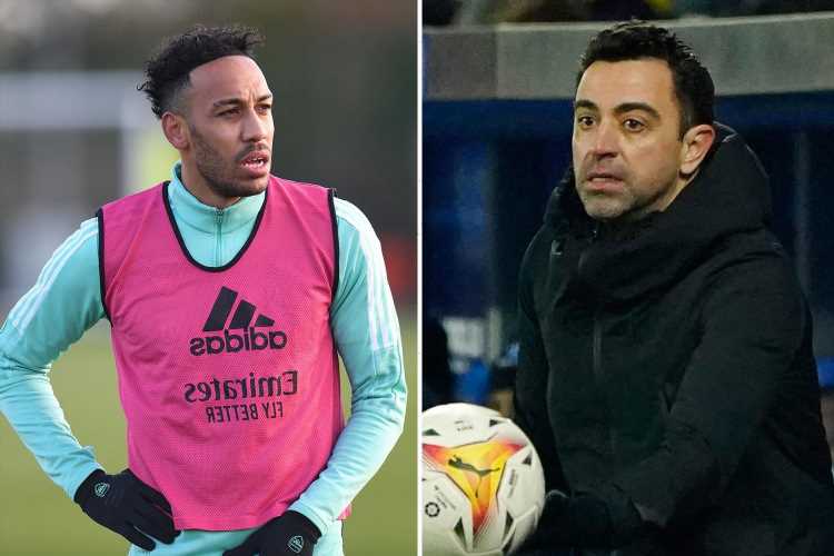 Xavi revealed Aubameyang was NOT a good fit for Barcelona two years before completing transfer for ex-Arsenal star