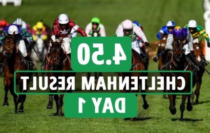 4.50 Cheltenham result – day 1: Who won Juvenile Handicap Hurdle 2022? How every horse finished