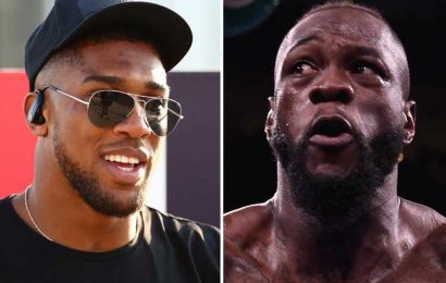 Anthony Joshua makes Deontay Wilder No1 choice for interim fight as he draws up four-man shortlist