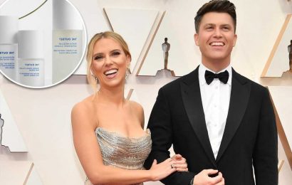 Colin Jost served as a product tester for Scarlett Johansson’s skincare line