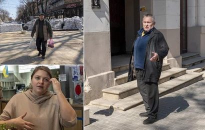 Defiant residents in port city of Odesa dig in to protect their homes