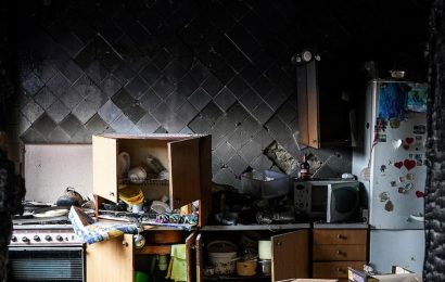 Devastating Damage From Inside Ukrainian Buildings and Homes