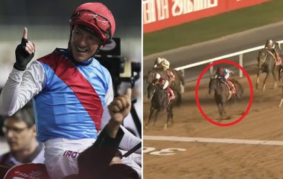Frankie Dettori fined £10,000 for rules breach as he hints at retirement from racing