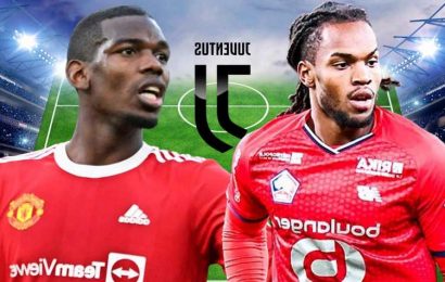 How Juventus could line up next season with Man Utd star Paul Pogba and Arsenal transfer target Renato Sanches