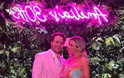 Inside Olly Murs’ surprise 30th birthday party for bodybuilder girlfriend Amelia Tank