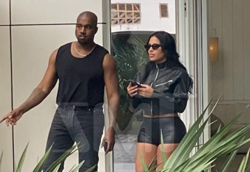 Kanye West Spends Morning in Miami with Kim K Look-Alike Chaney Jones