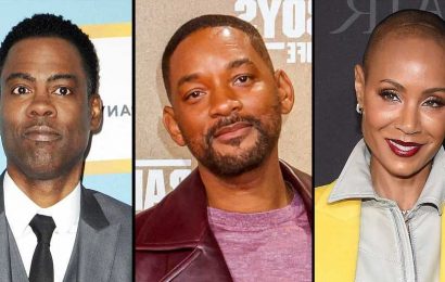 New Footage Shows Jada Seemingly Laugh at Will Smith and Chris Rock Fight