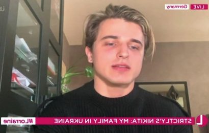 Strictly’s Nikita Kuzmin ‘heartbroken’ as Ukrainian streets he grew up in are bombed