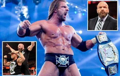 WWE legend Triple H, 52, retires from wrestling after having defibrillator fitted into chest after heart surgery
