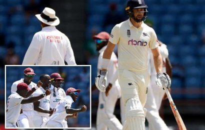 West Indies thrash pitiful England by ten wickets as Joe Root's side slump to BOTTOM of World Test Championship table
