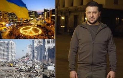 Zelensky urges millions around the world to protest invasion