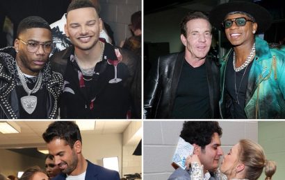 2022 CMT Awards Stars Coming Together Behind the Scenes