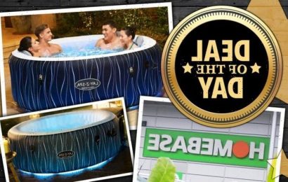DEAL OF THE DAY: Save £200 on Lay-Z-Spa Hollywood AirJet Hot Tub hot tub in Homebase sale