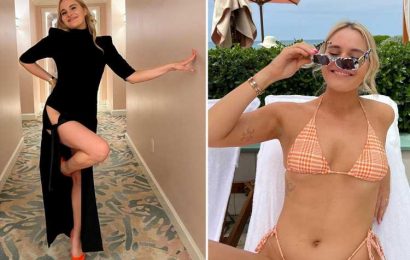 Gordon Ramsay's daughter Holly looks incredible in bikini as she holidays in Palm Beach after Brooklyn Beckham wedding