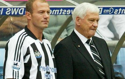 How Newcastle lined up in 2003-04 season with Alan Shearer and Titus Bramble after Eddie Howe's side match their record