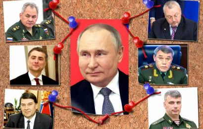 How key Putin allies have died, been jailed and suffered mystery 'heart attacks' as he fights off Palace coup