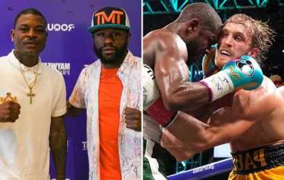 Logan Paul claims Floyd Mayweather can 'use some of his winnings to pay me' as boxing legend gears up for return fight