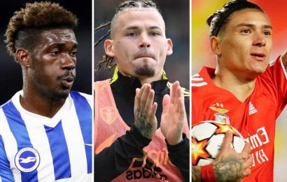 Newcastle forge SEVEN-MAN transfer shortlist including Man Utd target Kalvin Phillips, Darwin Nunez and Yves Bissouma