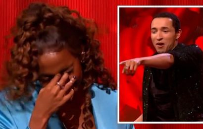 ‘Not part of the show’ Oti Mabuse warns Romeo and Duet audience for distracting star