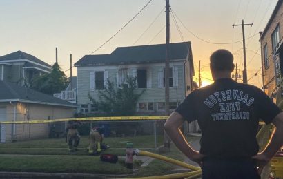 Two children, 5 and 2, killed in horror Galveston house fire as dad manages to battle his way out of the flames