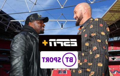 Tyson Fury vs Dillian Whyte live stream and on TV – how to watch TONIGHT'S heavyweight boxing clash