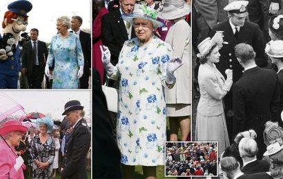 A look back at the Queen&apos;s Garden Parties through history