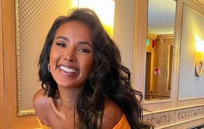 Inside Maya Jama’s sun-drenched trip as she flaunts huge diamond ring and chic style