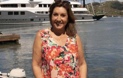 Jane McDonald defends stripping down to skimpy swimming costume for latest travel series