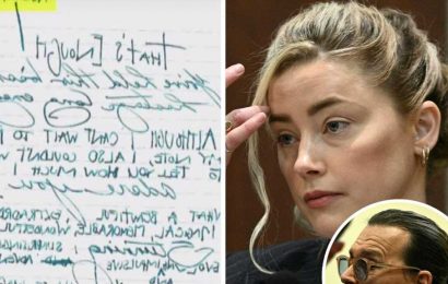 Johnny Depp's Team Tries Using Amber Heard's Journal Entries Against Her During Cross-Examination