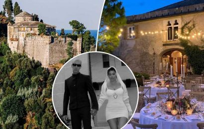Kourtney Kardashian, Travis Barker rent castle for Italy wedding: report