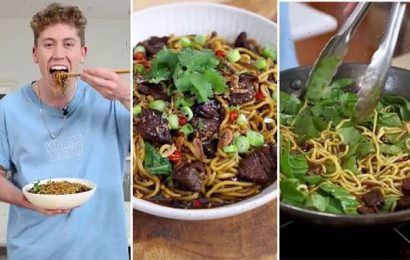 Morgan Hipworth shares his easy homemade beef noodles recipe