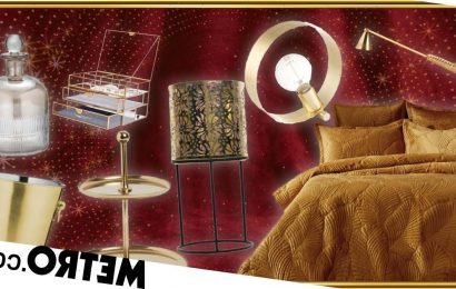 Opulent golden homeware inspired by the 2022 Met Gala theme, Gilded Glamour