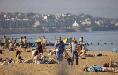 Scotland to be as HOT AS RIO this week as temperatures soar